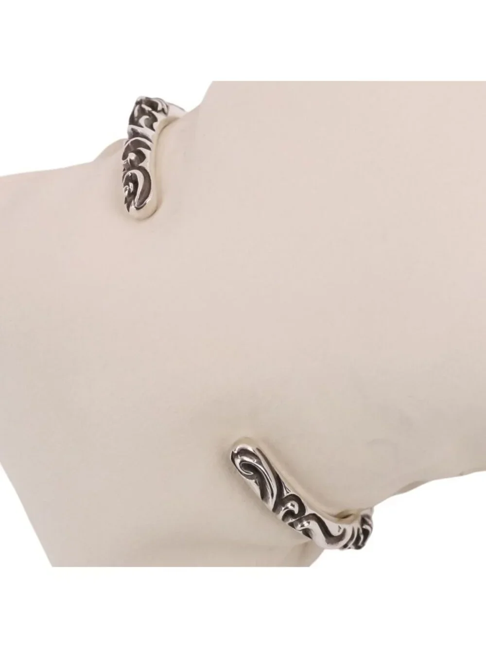 Chrome Hearts Sbt Band Silver Bangle Bracelet